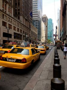 История индустрии такси в США.